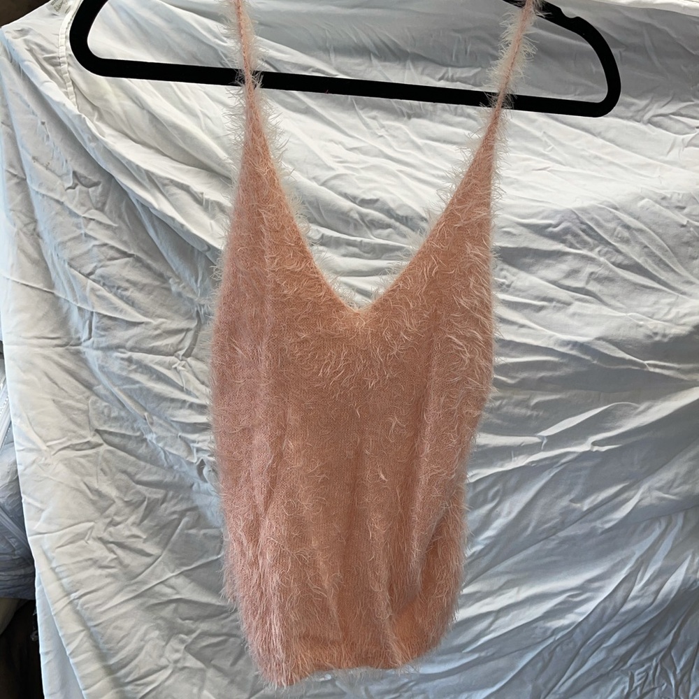 Fuzzy Tank Top